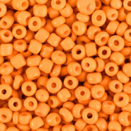 Rocailles oranje amber 3 mm 20 gram
