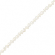 Schelp kraal wit 4 mm 25 stuks