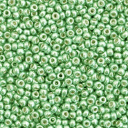 Miyuki rocailles groen mint donker duracoat galvanized 2 mm 5 gram