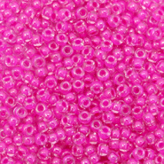 Miyuki rocailles roze fuchsia luster inside color 2 mm 5 gram