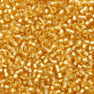 Miyuki rocailles goud silverlined 2 mm 5 gram