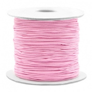 Elastisch draad roze licht 0,8 mm