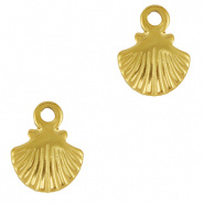Bedel schelp goud RVS
