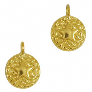 Bedel zeester goud RVS