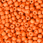 Rocailles oranje flame 3 mm 20 gram