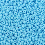 Miyuki rocailles blauw turquoise opaque 2 mm 5 gram