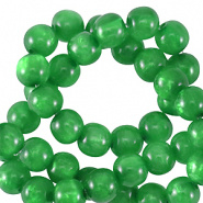 Polaris kralen groen emerald 4 mm mosso