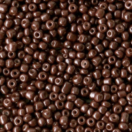 Rocailles bruin chocolate 2 mm 20 gram