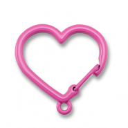 Sleutelhanger roze fuchsia