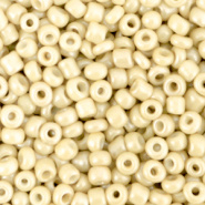 Rocailles geel soft creamy 3 mm 20 gram