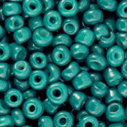 Rocailles groen ultramarine 4 mm 20 gram