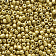 Rocailles goud brass metallic 2 mm 20 gram