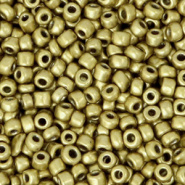 Rocailles goud brass metallic 3 mm 20 gram