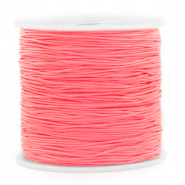 Macramé draad roze salmon 0,8 mm