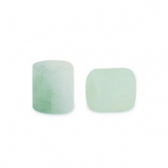 Natuursteen kraal groen turquoise off white 2x2 mm
