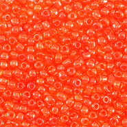 Rocailles rood transparant 2 mm 20 gram