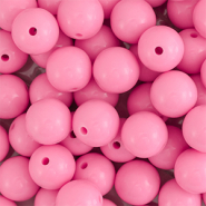Acryl kraal roze bubble gum 14 mm