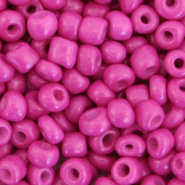 Rocailles roze cerise 4 mm 20 gram