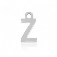Bedel initial letter Z RVS zilver