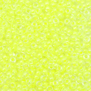 Miyuki rocailles geel luminous neon 2 mm 5 gram