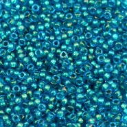 Miyuki rocailles blauw pacific fancy lined 2 mm 5 gram