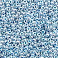 Miyuki rocailles blauw sky dark ceylon 2 mm 5 gram