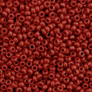 Miyuki rocailles rood jujube duracoat opaque 2 mm 5 gram