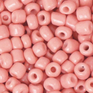 Rocailles roze peach 4 mm 20 gram