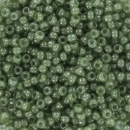 Miyuki rocailles groen sage translucent ceylon 2 mm 5 gram