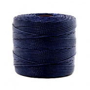 Nylon S-Lon draad blauw navy donker 0,6 mm