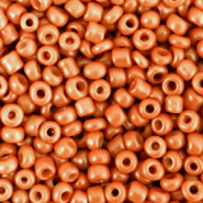 Rocailles bruin oranje 3 mm 20 gram
