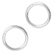 Open ring zilver 5,5 mm 50 stuks DQ