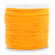 Macramé draad oranje yellow warm 0,8 mm