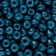 Rocailles blauw sapphire 4 mm 20 gram