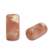 Natuursteen kraal roze rust tube