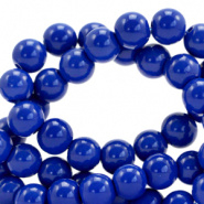 Glaskraal blauw strong 4 mm 40 stuks