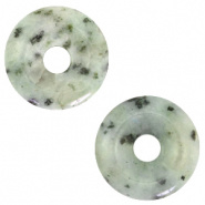 Natuursteen kraal Jade disc