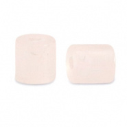 Natuursteen kraal Rozenkwarts 4x4 mm