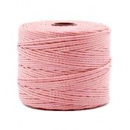 Nylon S-Lon draad roze vintage 0,6 mm
