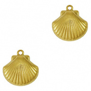 Bedel schelp goud RVS