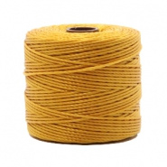 Nylon S-Lon draad geel golden 0,6 mm