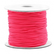 Elastisch draad roze fluor 0,8 mm