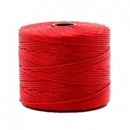 Nylon S-Lon draad rood shanghai 0,6 mm