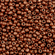 Rocailles bruin copper metallic 2 mm 20 gram