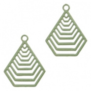 Bohemian hanger groen leger / army geografische vorm
