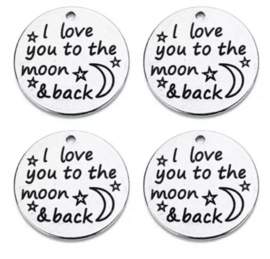 Bedel I love you to the moon & back RVS