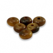 Natuursteen kraal Tijgeroog 4x2 mm disc