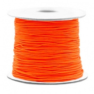 Elastisch draad oranje fluor 0,8 mm