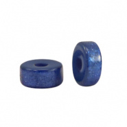 Polaris kralen blauw royal 4 mm disc