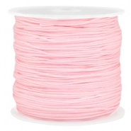 Macramé draad roze licht 0,8 mm